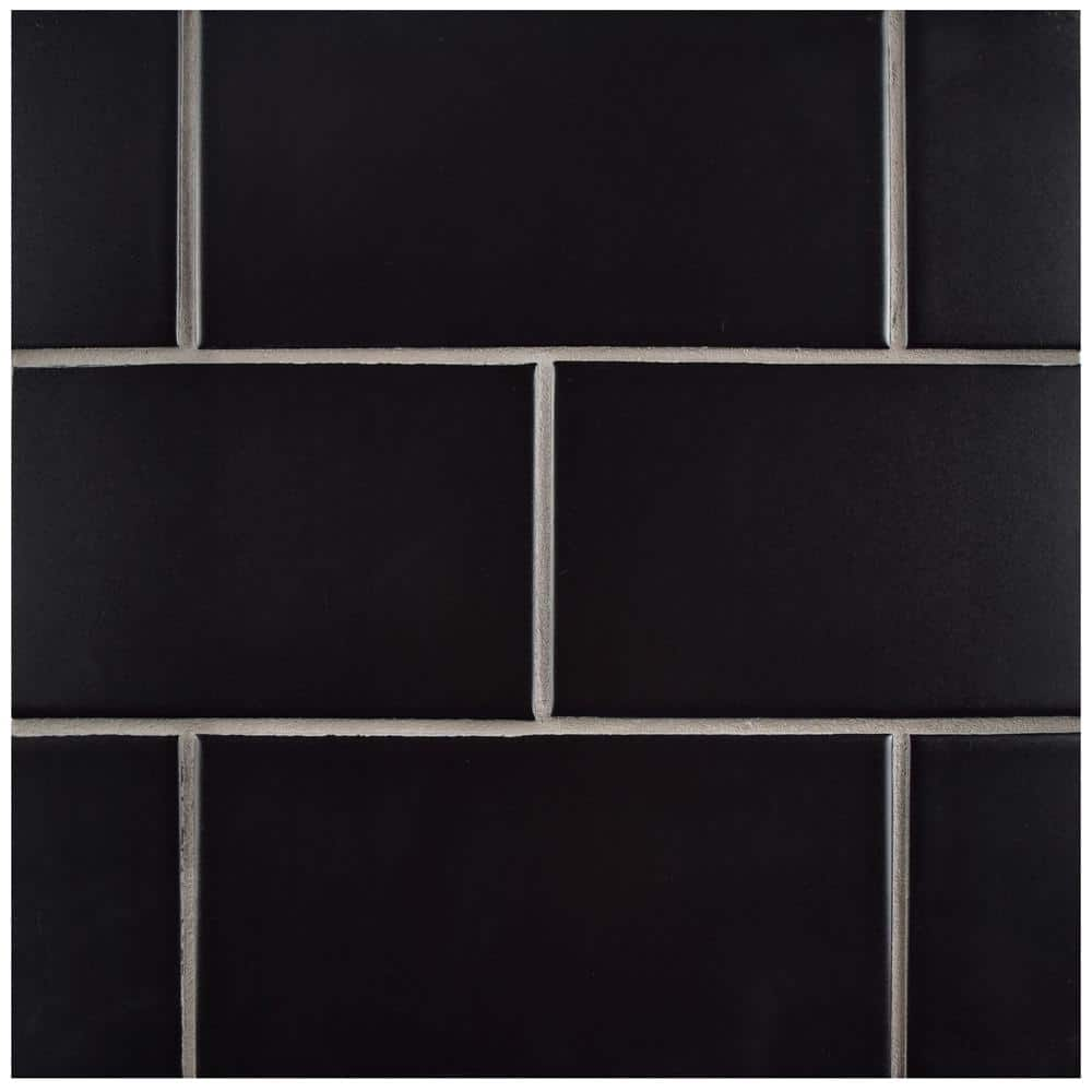 Black Tiles for Floor, Backsplash & Wall