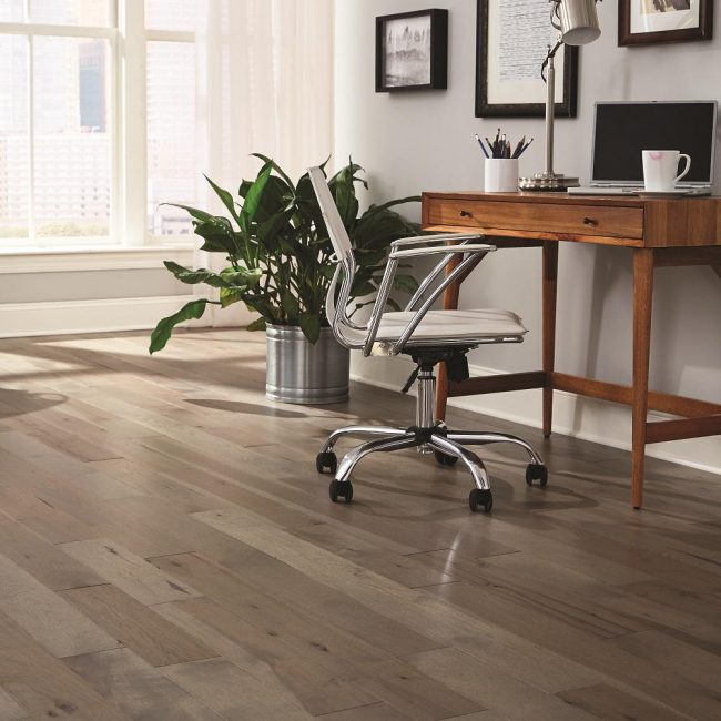 Blue Ridge Hardwood Flooring Hickory Morning Fog Solid Hardwood