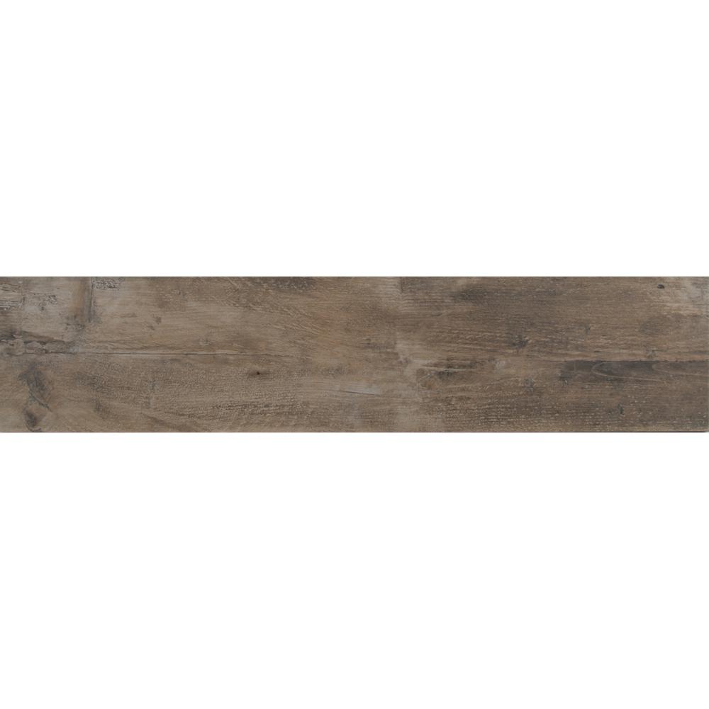 MSI Barnwood Cognac Glazed Porcelain Floor and Wall Tile - Floor Sellers