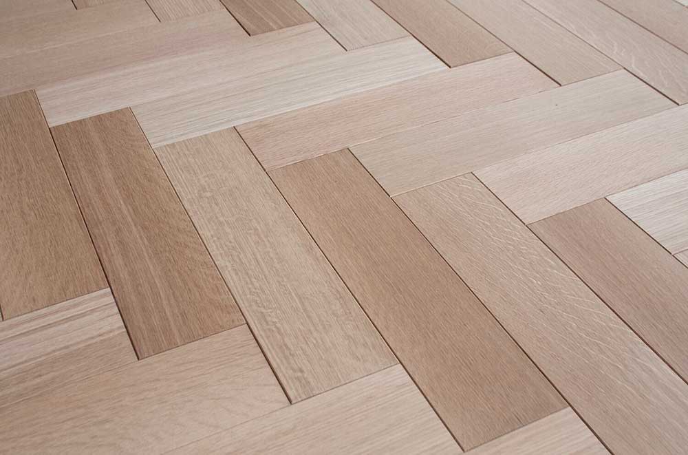 Herringbone Oak Hardwood Flooring 