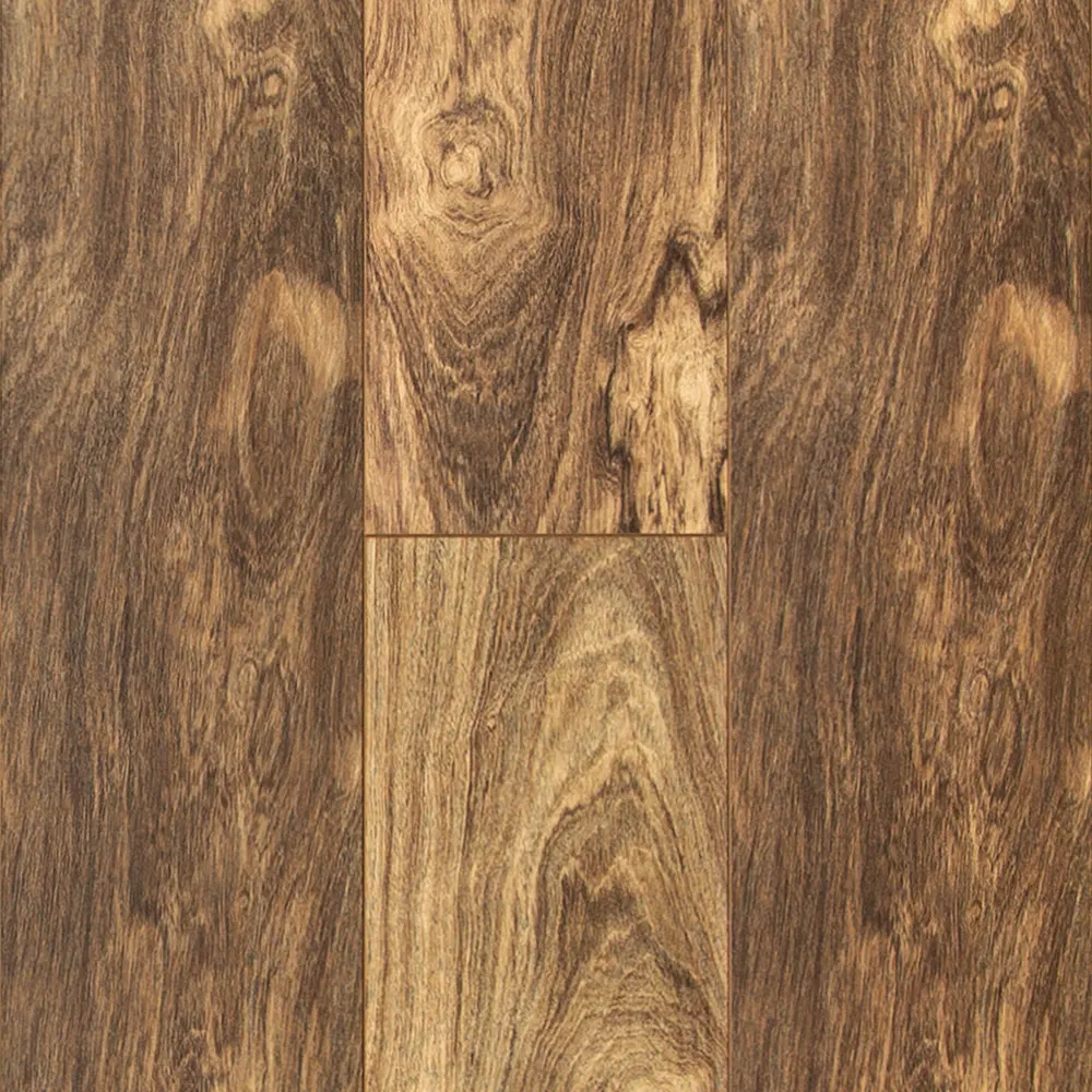CoreLuxe 5mm w/pad Table Rock Oak Waterproof Rigid Vinyl Plank Flooring  5.75 in. Wide x 48 in. Long
