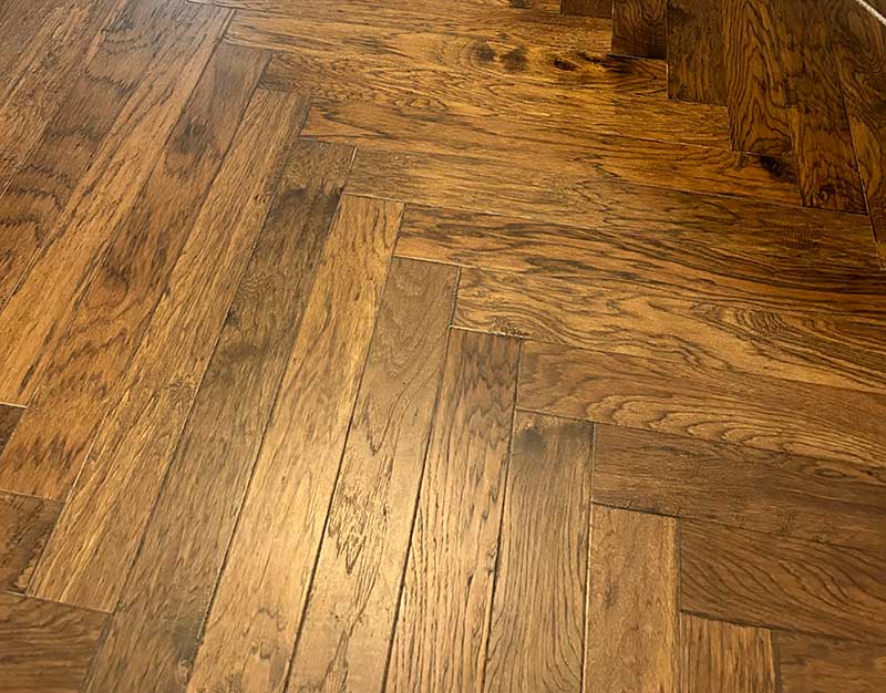 Chevron Wood Floor - Hillsboro