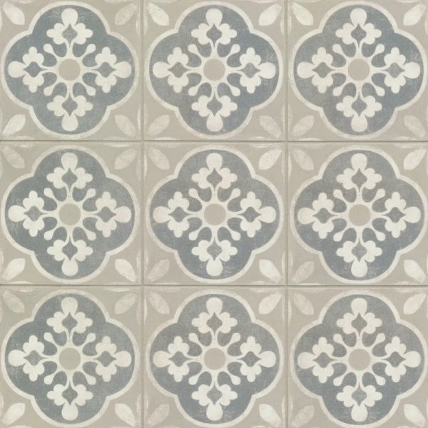 Enchante 8" x 8" Matte Porcelain Decorative Tile in Charm