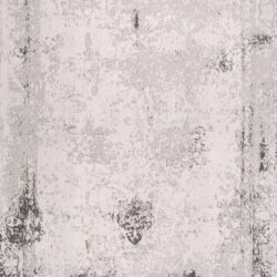 Grey Faded Abstract 2' x 3' rug