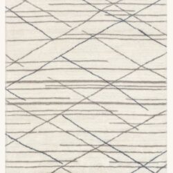 Pick-Up-Sticks Washable Wool Rug