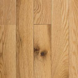 Natural Red Oak 3/4 in. T x 3 in. W Smooth Solid Hardwood Flooring (24 sq.ft./case)