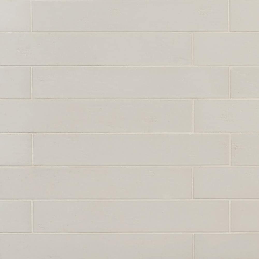 Artmore Tile Triton Cream 3-in x 20-in Glossy Porcelain Floor and Wall Tile ( 10.76-sq ft / Carton ) | EXT3RD105382