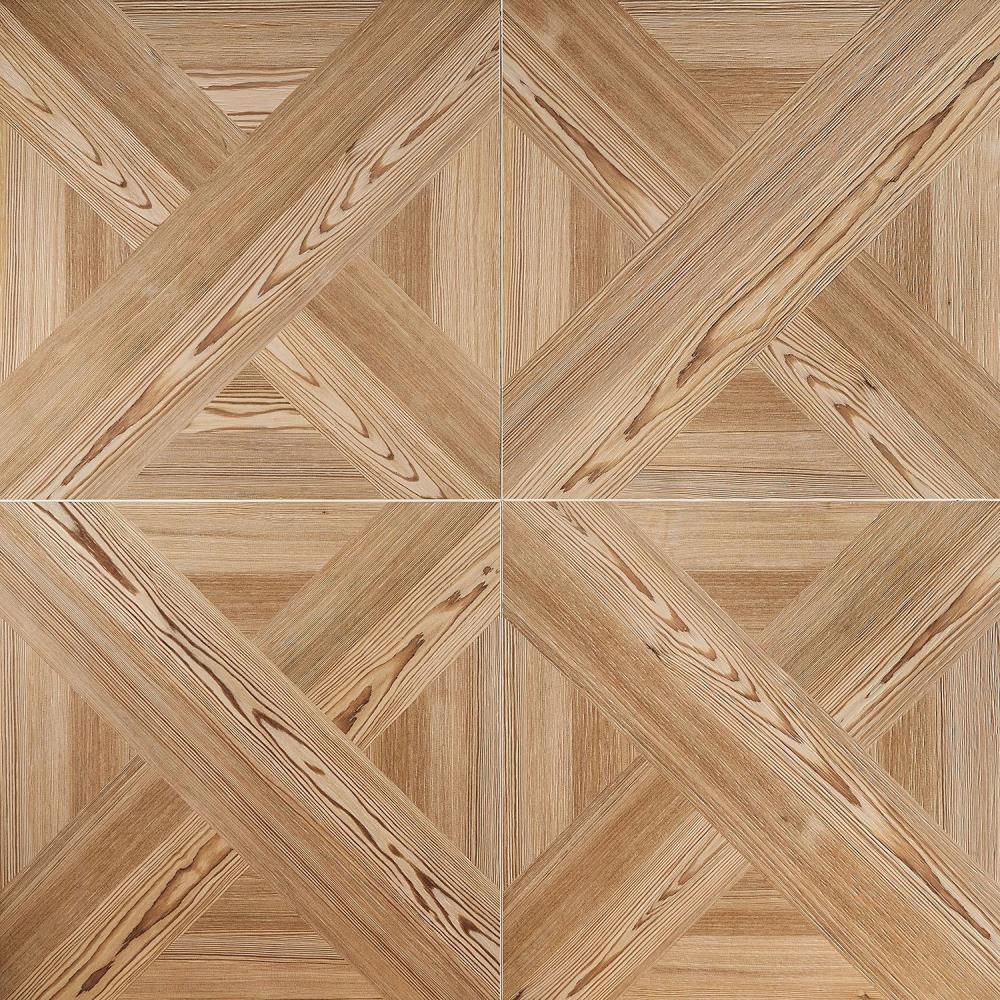 Artmore Tile Teakwood Miele 24-in x 24-in Matte Porcelain Wood look Floor and Wall Tile ( 11.62-sq ft / Carton ) | EXT3RD105321