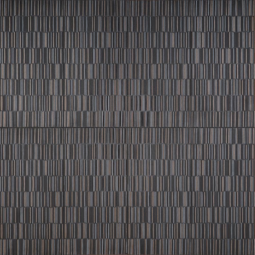 Artmore Tile Akita Black 12-in x 24-in Matte Porcelain Patterned Floor and Wall Tile ( 7.74-sq ft / Carton ) | EXT3RD105977