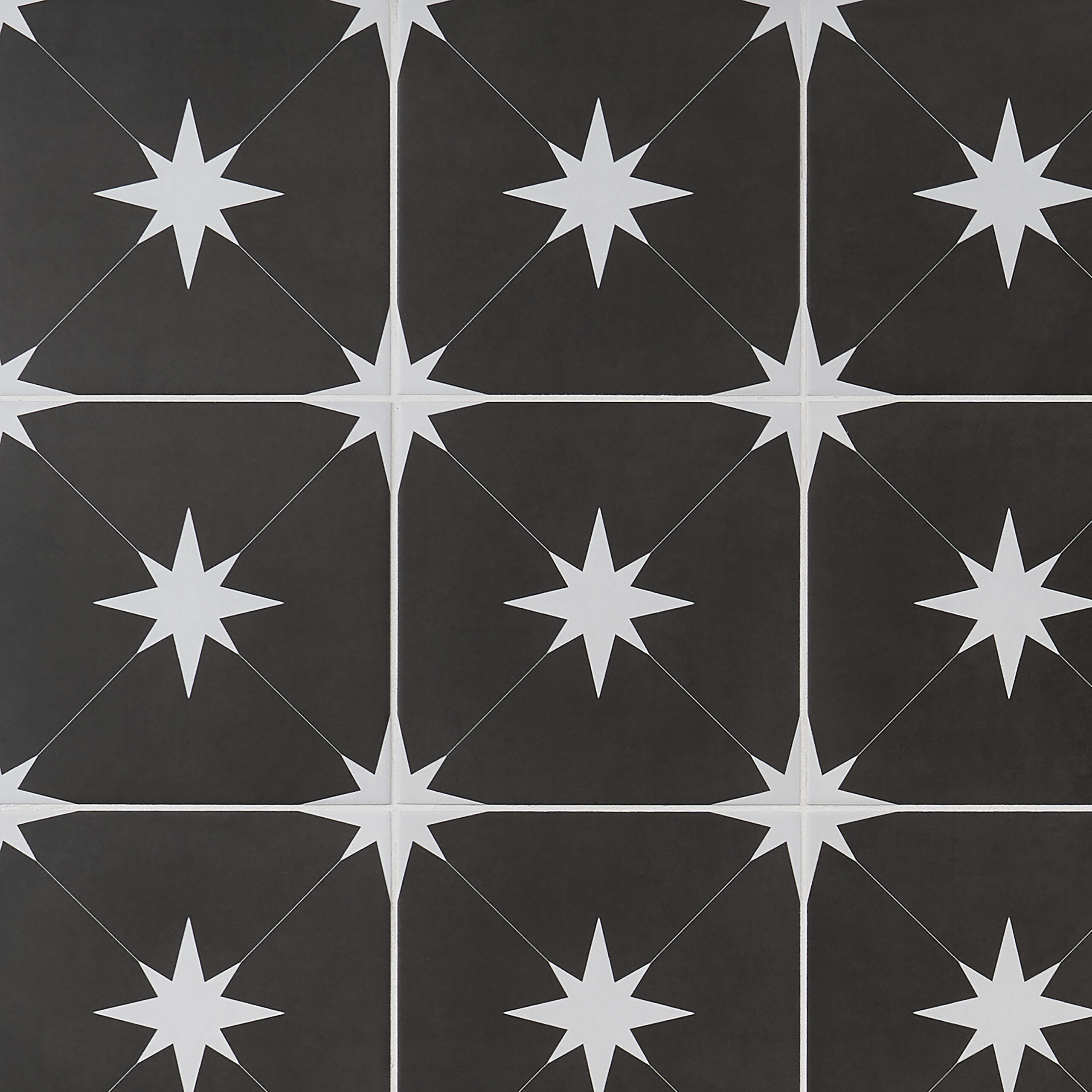 Artmore Tile Moab Nero 9-in x 9-in Matte Porcelain Patterned Floor and Wall Tile ( 10.76-sq ft / Carton ) | EXT3RD107490