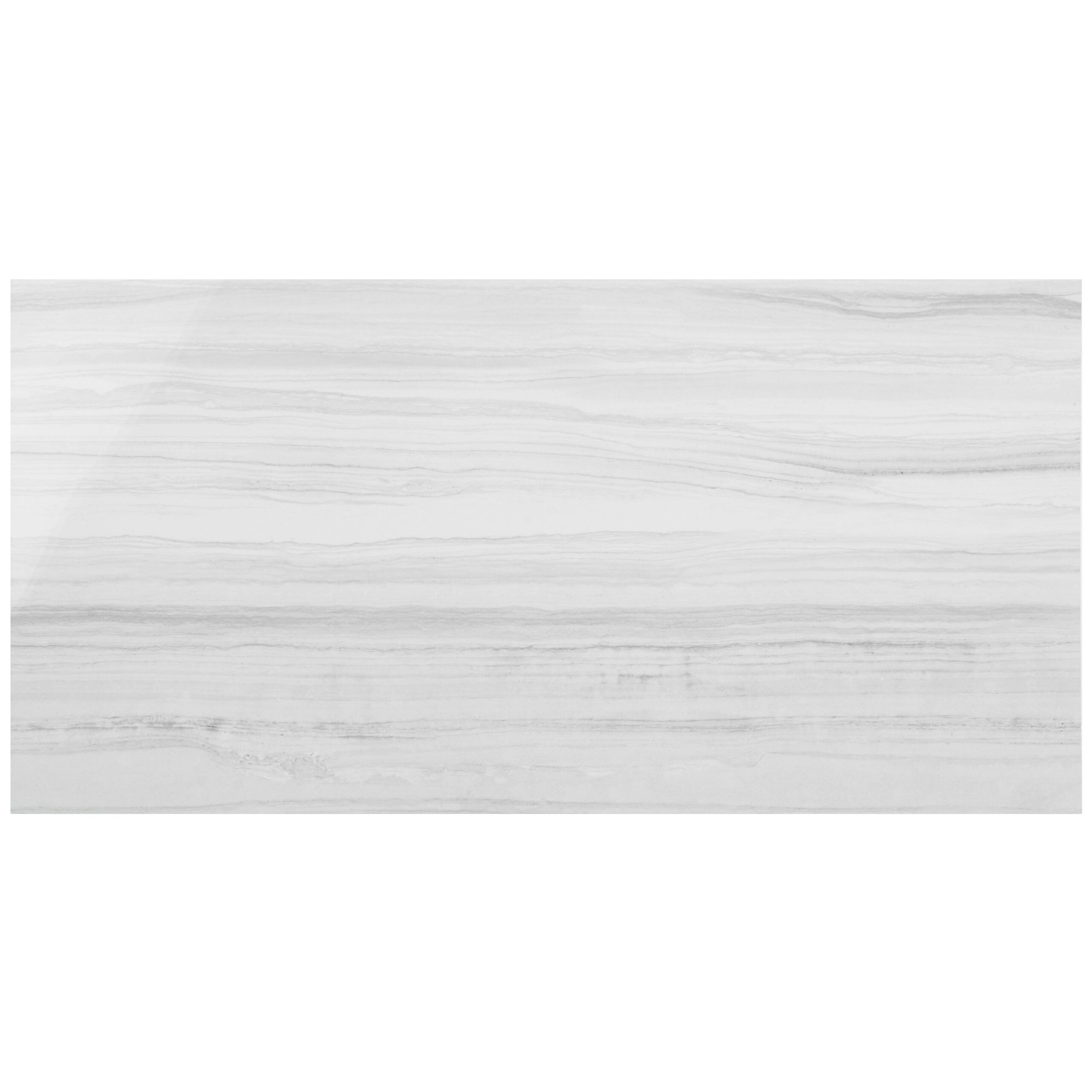 Artmore Tile Sample - Enigma Luminus White 4-in x 8-in Polished Porcelain Marble look Floor and Wall Tile one_size | EXT3RD107845