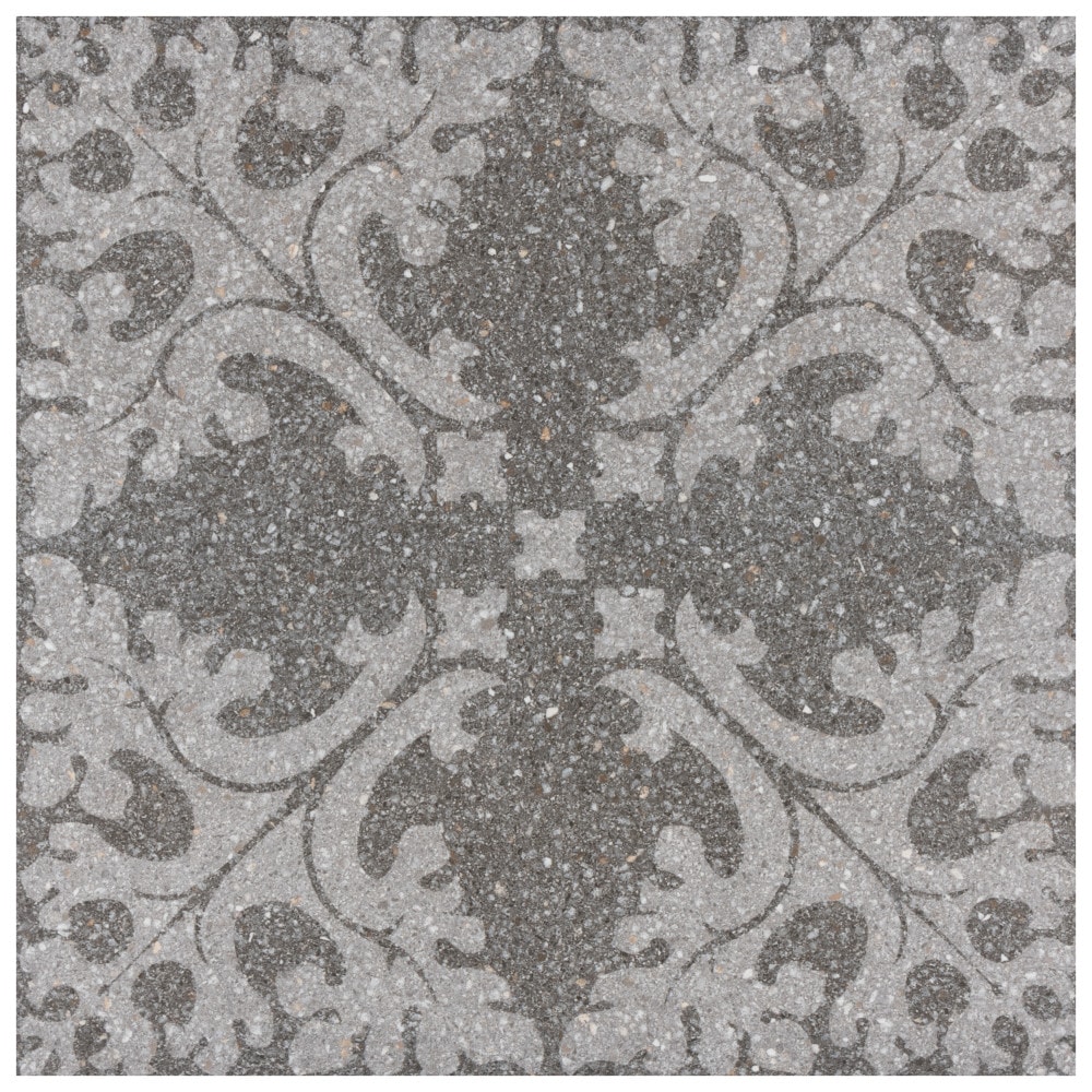 Affinity Tile Sample - Farnese Molise Grafito 12-in x 12-in Matte Porcelain Floor and Wall Tile one_size | S1FVVFMLG