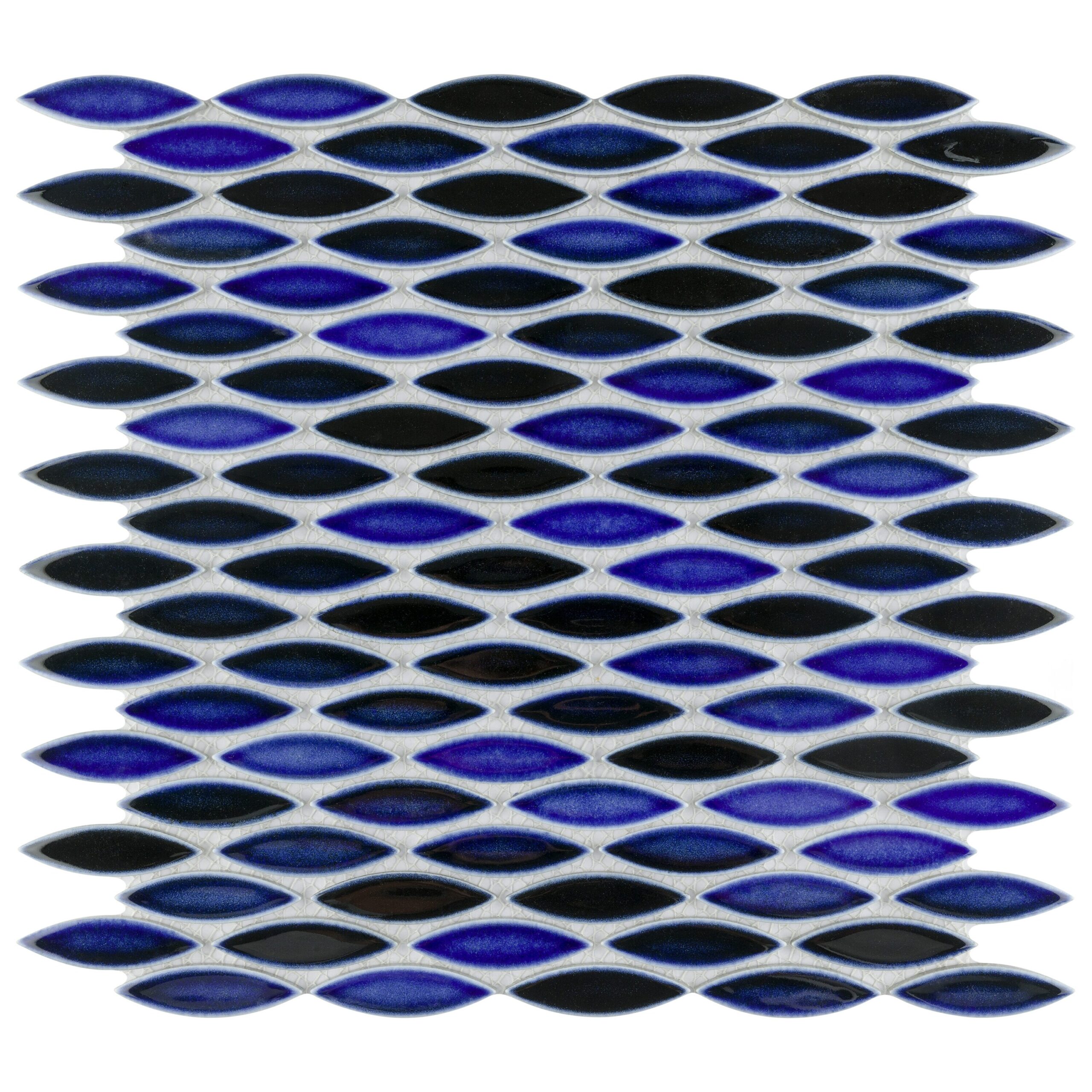Affinity Tile Sample - Pescado Glossy Azul 6-in x 6-in Glossy Porcelain Floor and Wall Tile one_size | S1FNGPESAZ