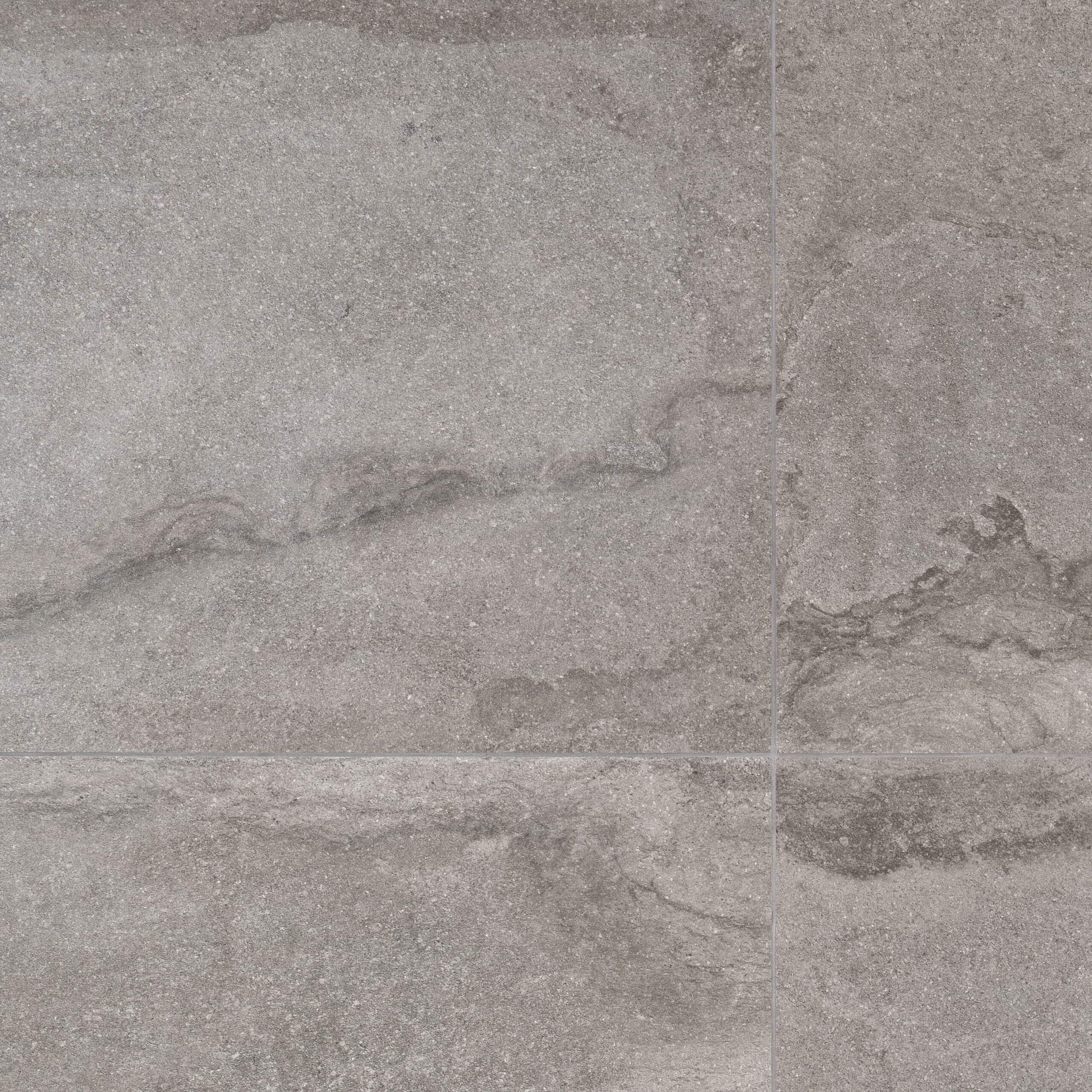 Artmore Tile Sample - District Slate Gray 4-in x 8-in Matte Porcelain Stone look Floor and Wall Tile one_size | EXT3RD108248