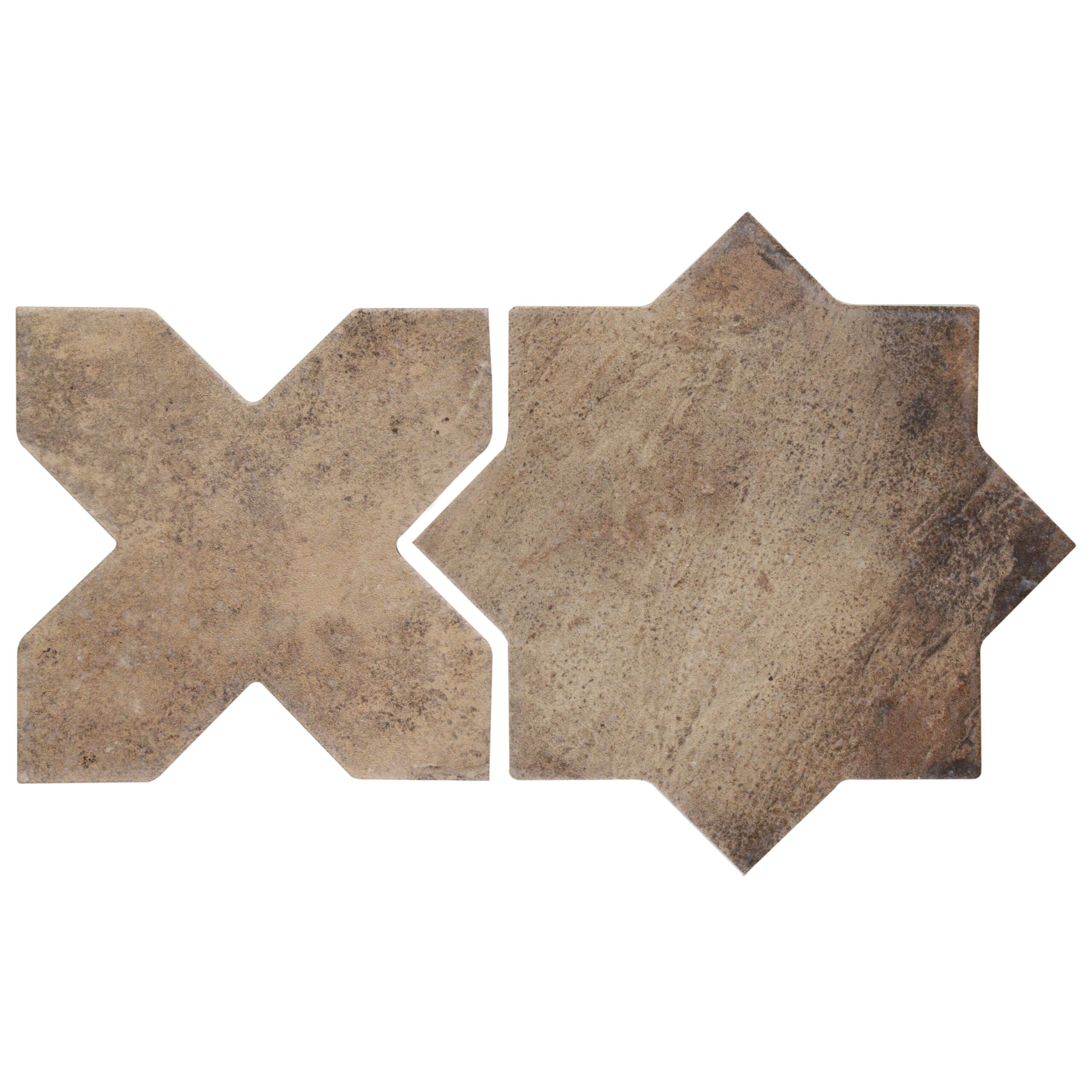 Artmore Tile Sample - Noto Star-Crossed Taupe 6-in x 6-in Matte Porcelain Floor and Wall Tile one_size | EXT3RD108536