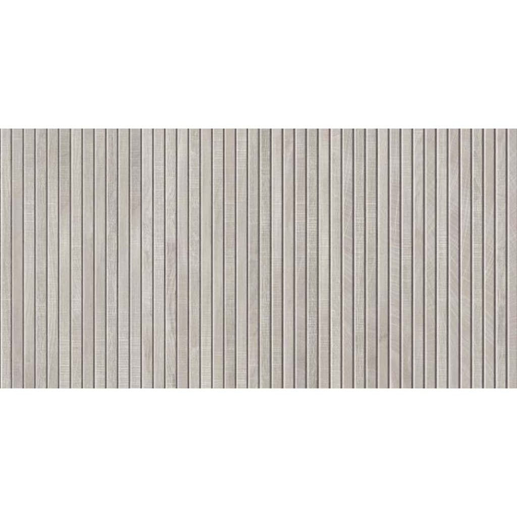 Apollo Tile Bois Gray 24-in x 48-in Matte Porcelain Patterned Floor and Wall Tile ( 15.49-sq ft / Carton ) | ZENDECGRE2448