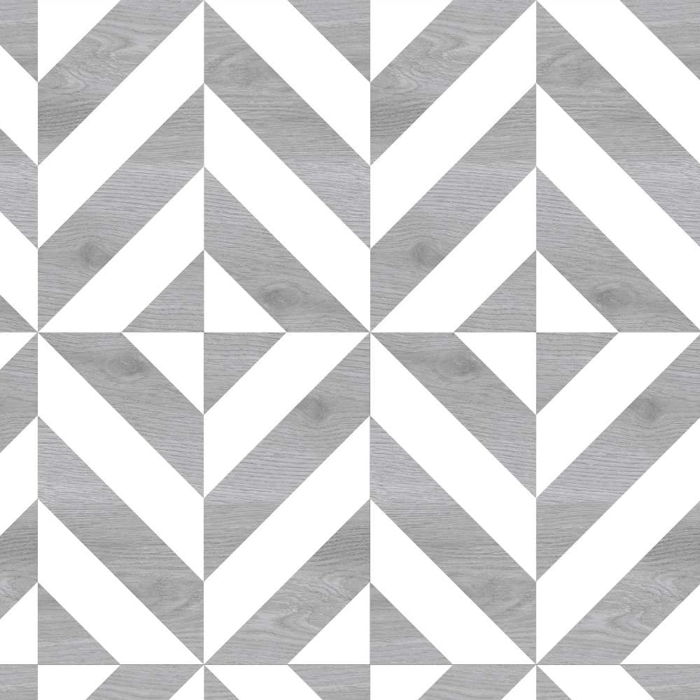 The Tile Life Larissa Banda Gris 10-in x 10-in Matte Porcelain Wood look Floor and Wall Tile ( 11.0-sq ft / Carton ) | TLARE1010BG