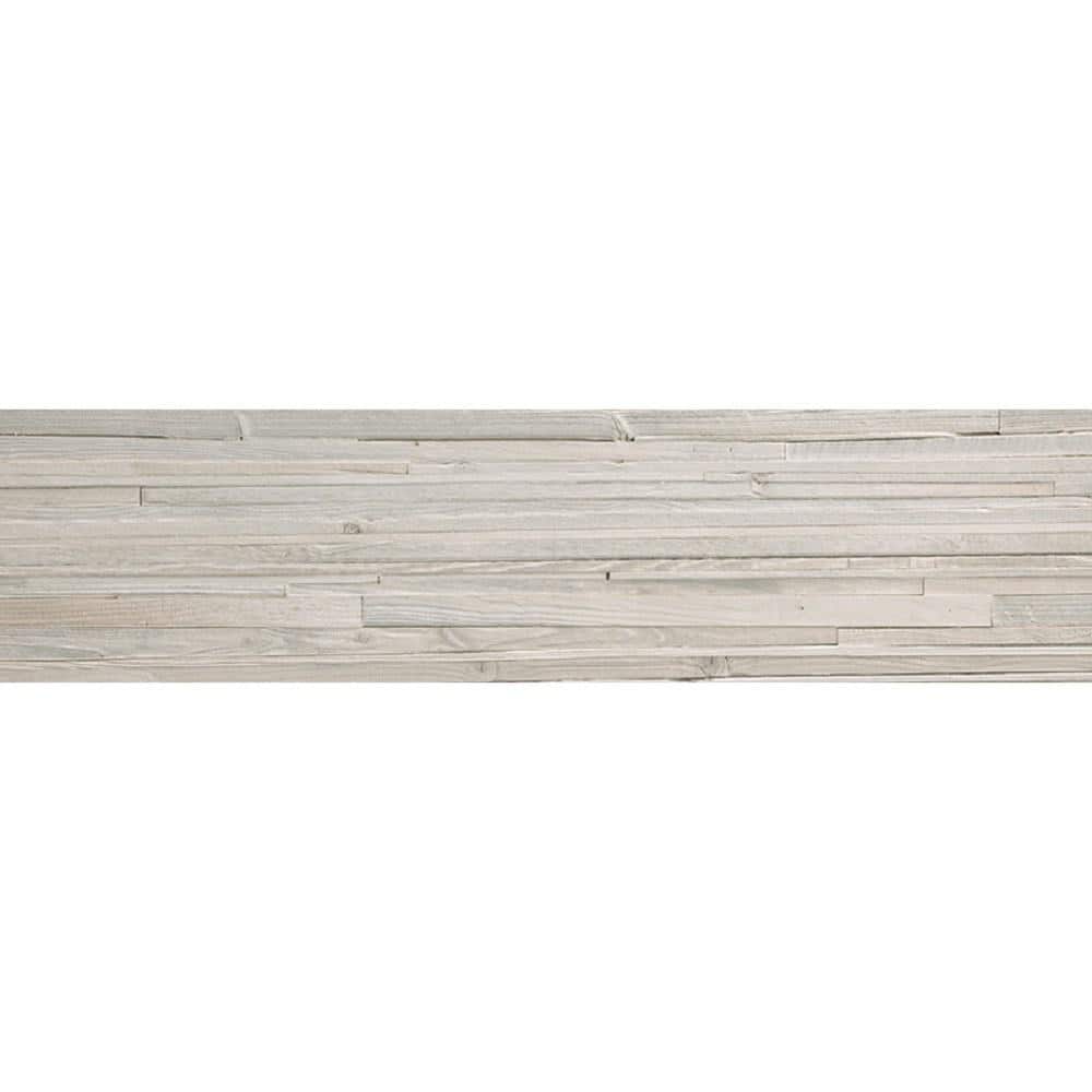 Harlan 11.8 in. x 47.2 in. Beige Porcelain Matte Wall and Floor Tile (15.47 sq. ft./case) 4-Pack