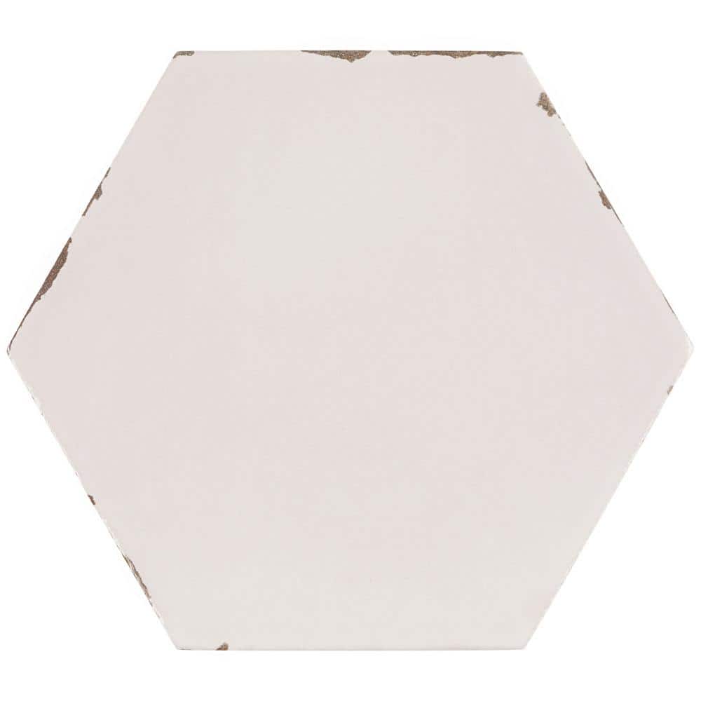 Alexandria 5.5 in. x 6 in. Blush Porcelain Floor and Wall Tile (5.38 sq. ft. / case)