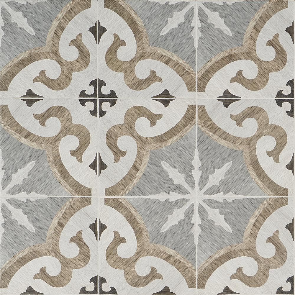 Castaic Briar Oak 8 in. x 8 in. Matte Porcelain Floor and Wall Tile (12.91 sq. ft./Case)