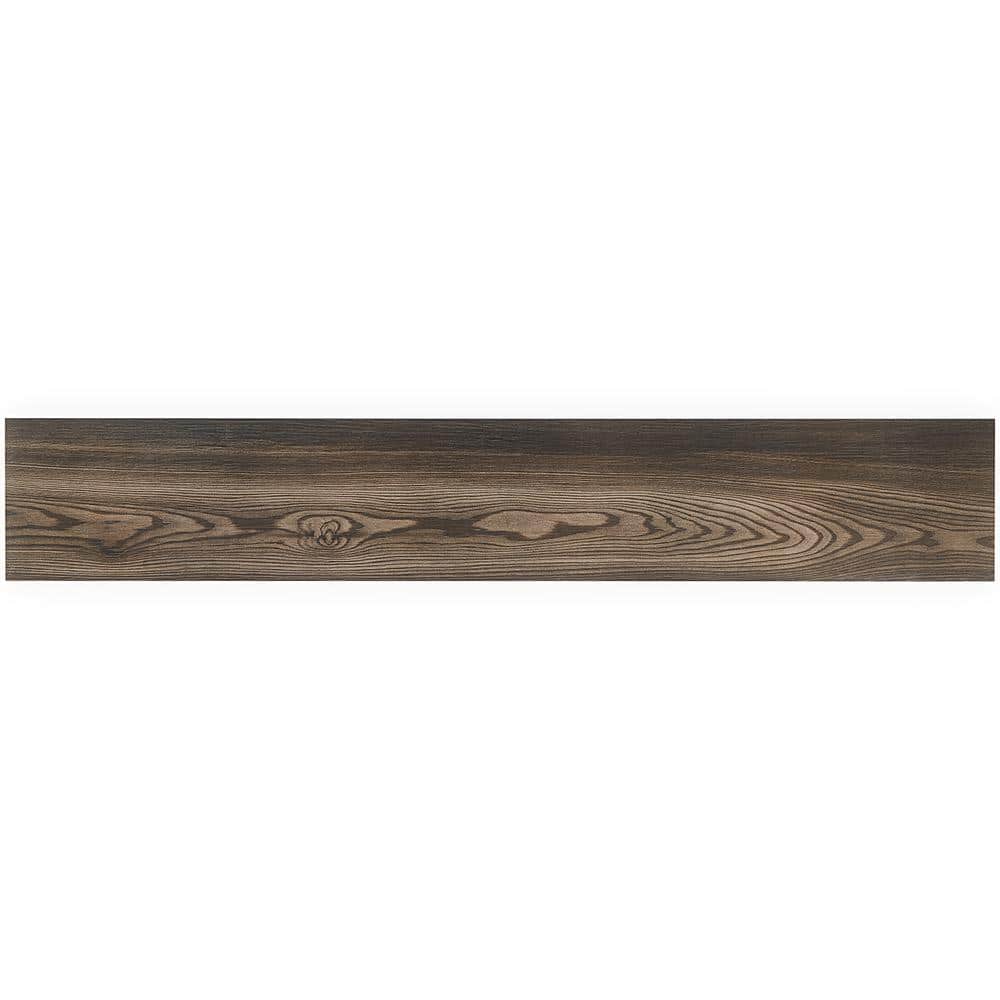 Balsa Coffee 8 in. x 48 in. Matte Porcelain Floor and Wall Tile (10.32 sq. ft./Case)
