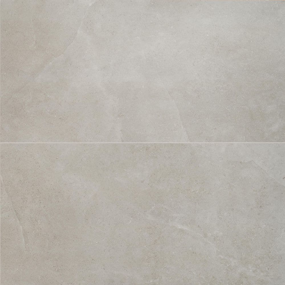 Iris Fumo 23.62 in. x 47.24 in. Matte Porcelain Floor and Wall Tile (15.49 sq. ft./Case)