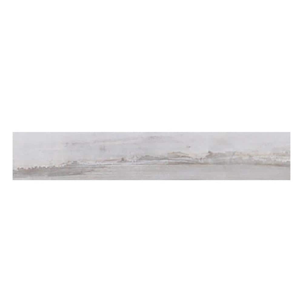 Maori 5.9 in. x 35.4 in. Gray Porcelain Matte Wall and Floor Tile (11.63 sq. ft./case) 8-Pack