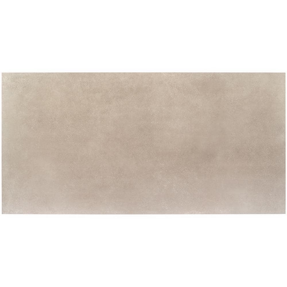 Stria Greige 23.62 in. x 47.24 in. Matte Porcelain Floor and Wall Tile (15.49 sq. ft./Case)