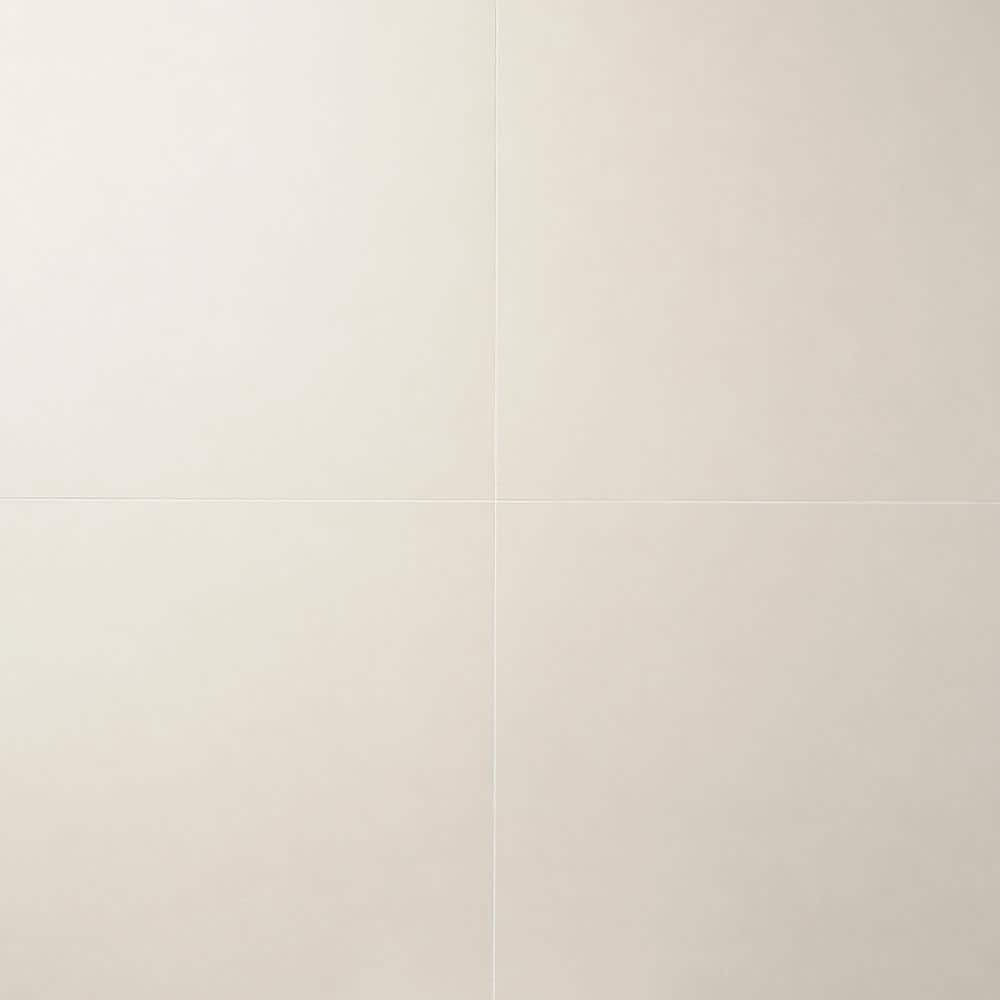 Technique White 24 in. x 24 in. Matte Porcelain Floor and Wall Tile (11.62 sq. ft./Case)